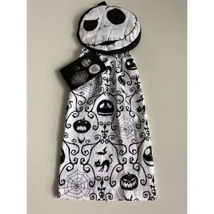 Disney Jack Skellington‎ Nightmare Before Christmas Kitchen Hanging Towel NEW
